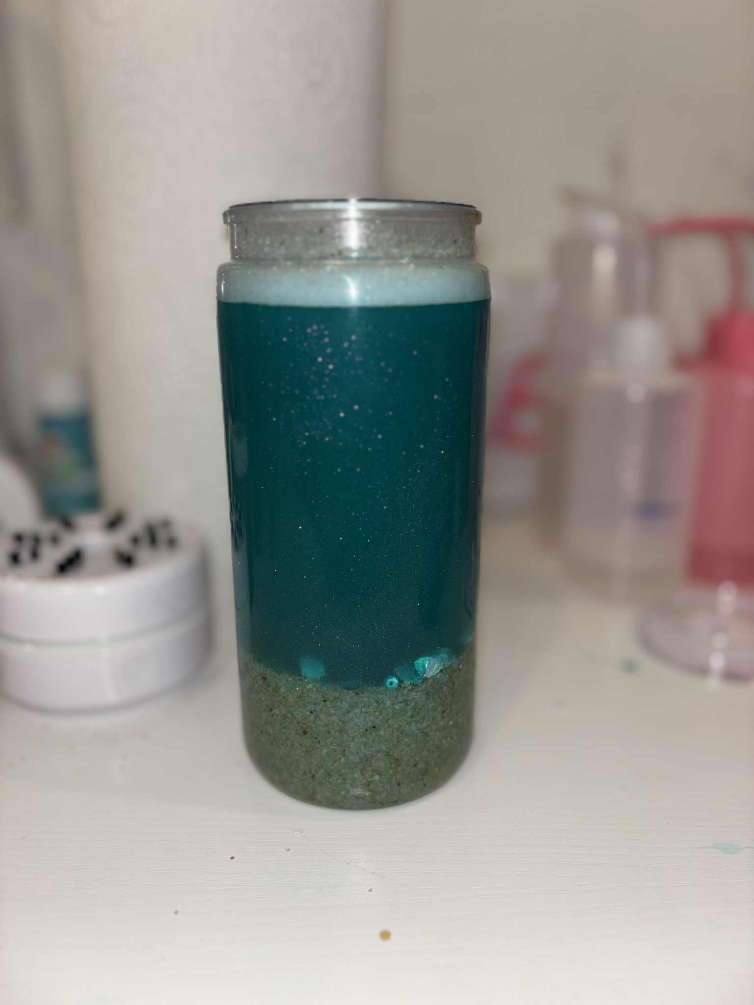 Beach in a cup