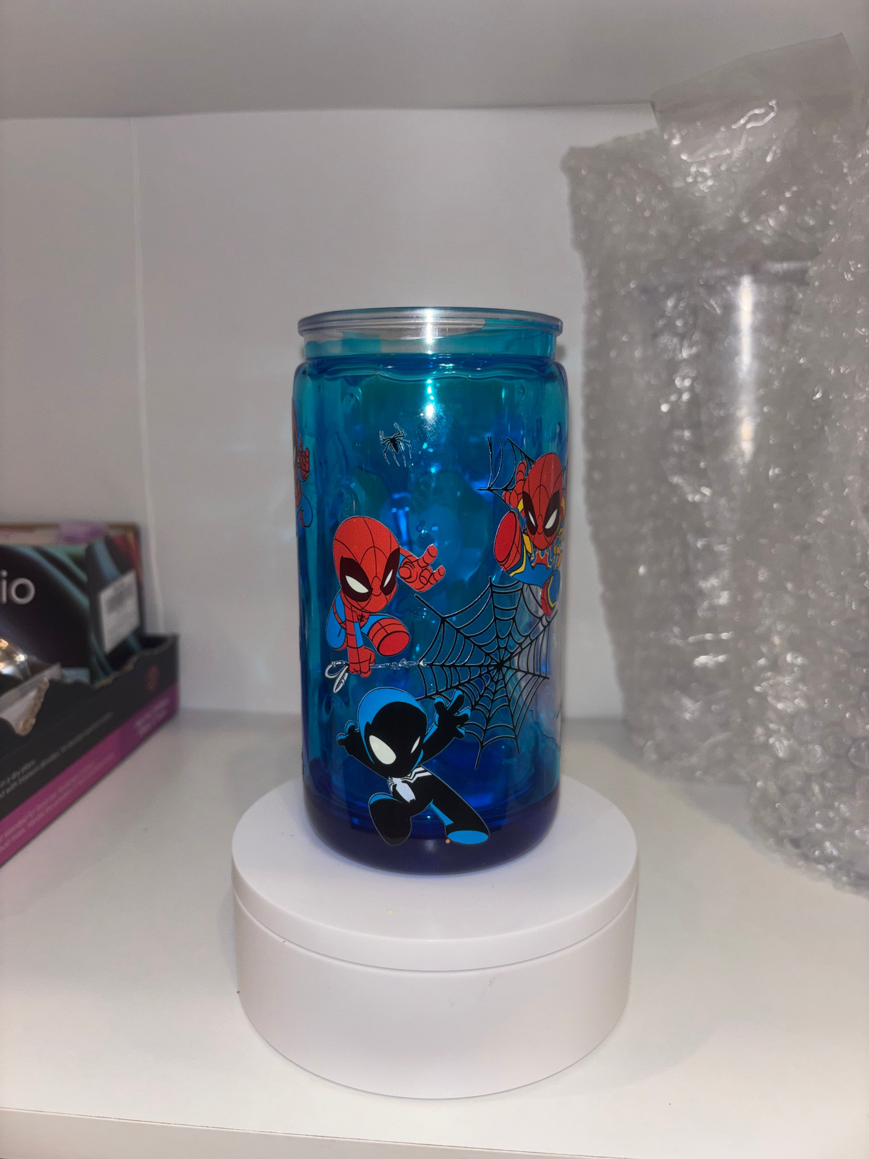 Spidey blue drip