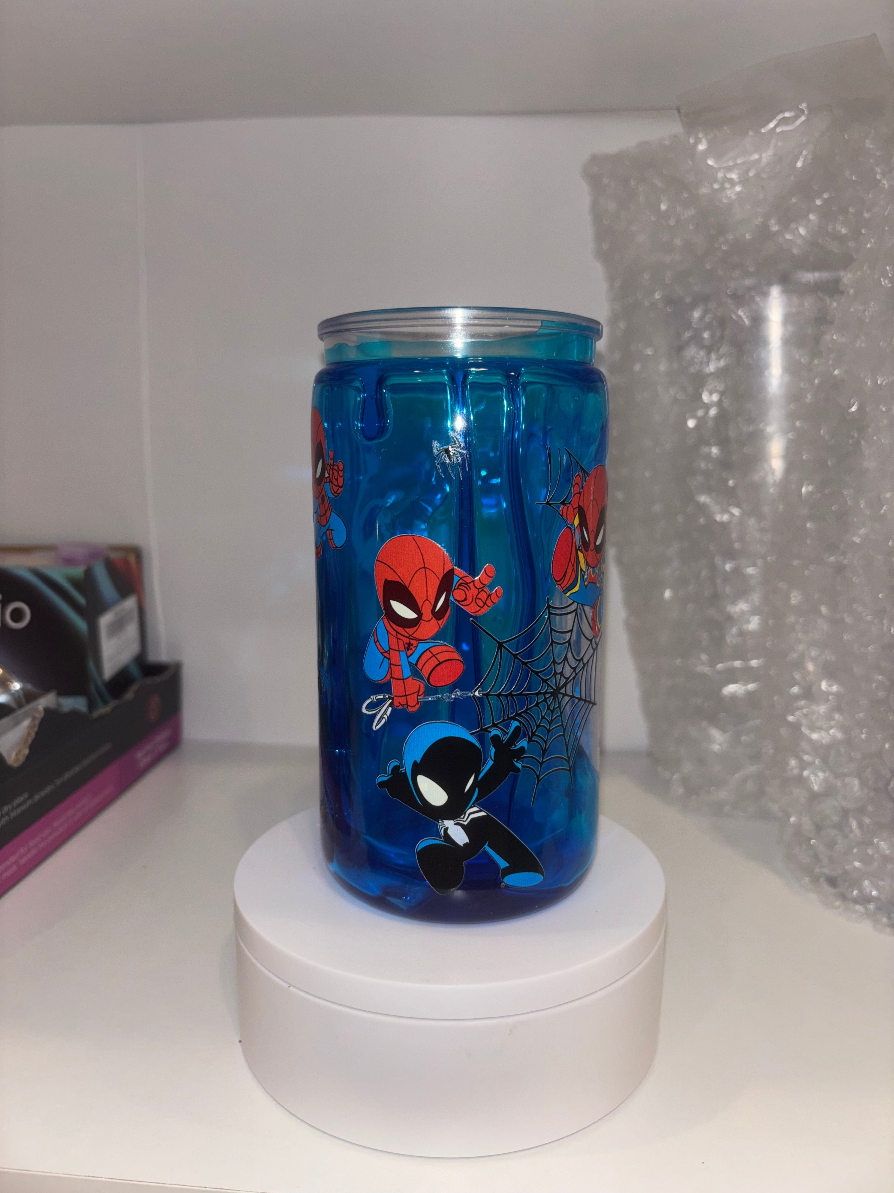 Spidey blue drip