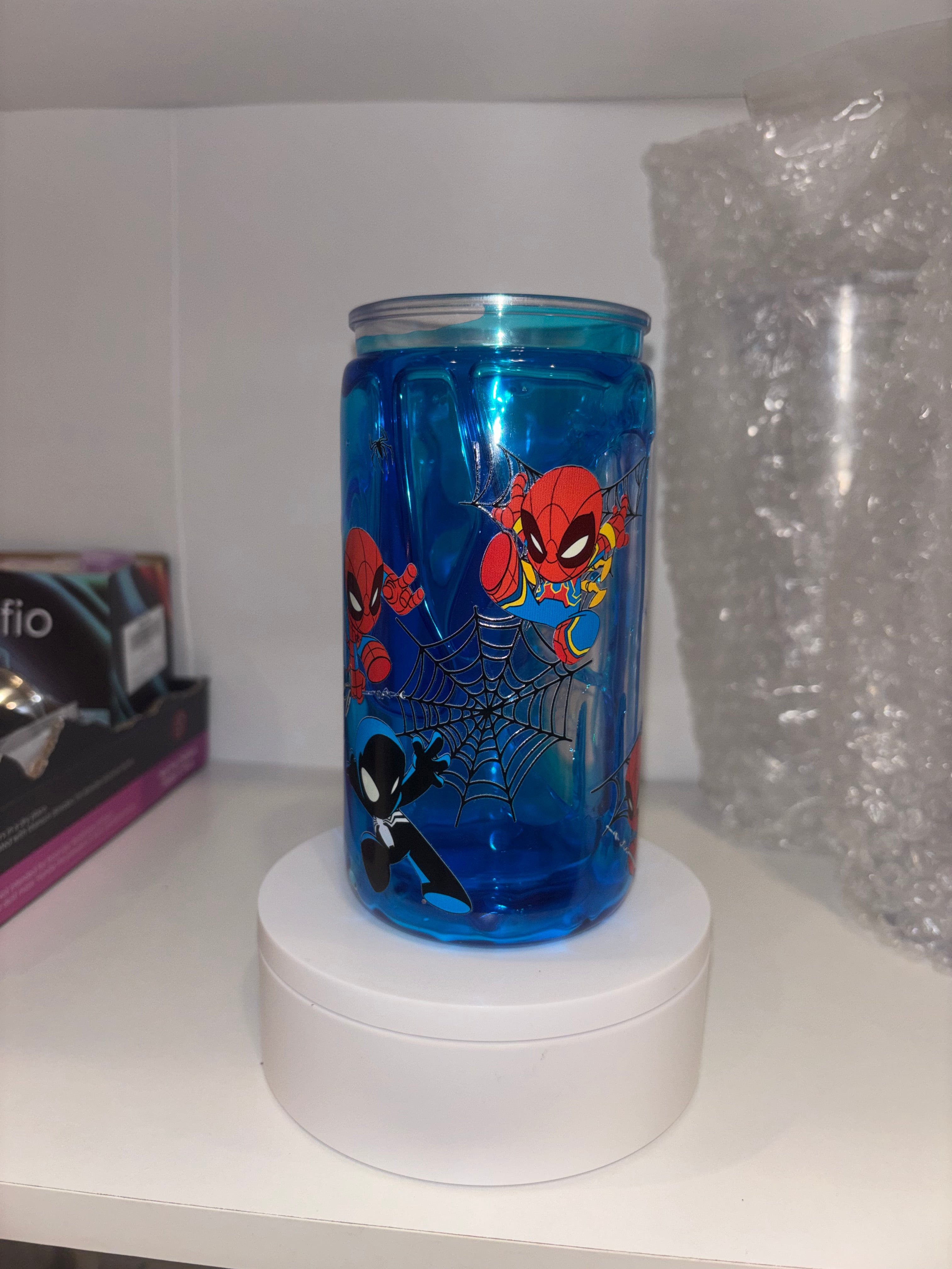 Spidey blue drip