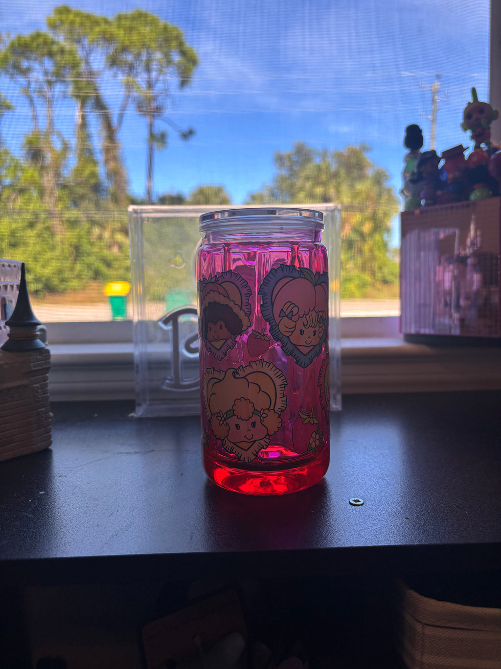 Strawberry short cake honey drip